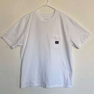 RVCA White Short Sleeve Tee